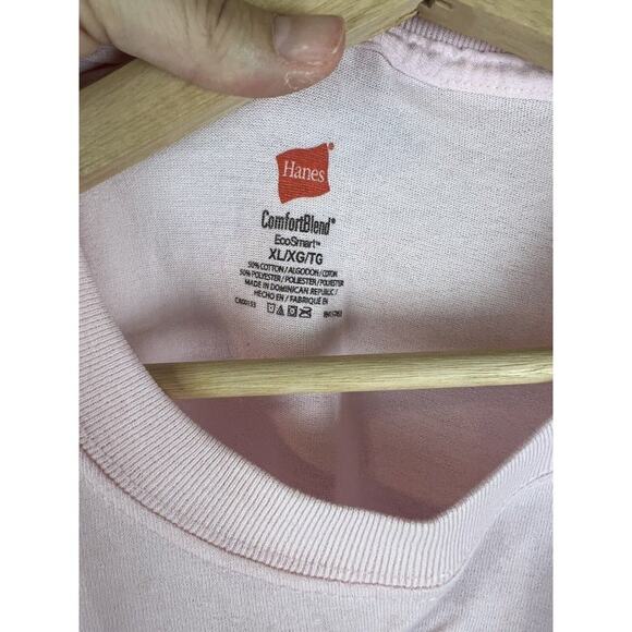 All American Outfitters Pitbull T-Shirt XL - Pink Hanes Beefy-T Like New - Picture 3 of 5